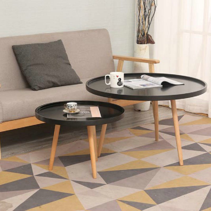 new pattern a living room solid wood originality Coffee Tables Manufactor wholesale sofa balcony tea table European style leisure time Small round table
