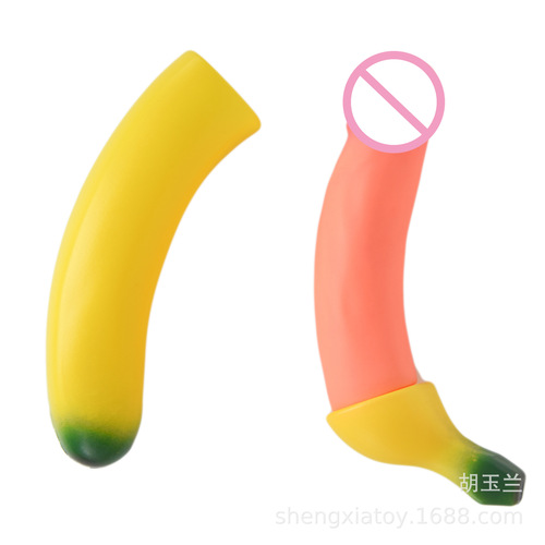 Cross-border man-made toy squirting water banana turns into a big bird model Hen Party bachelor party sexy banana props