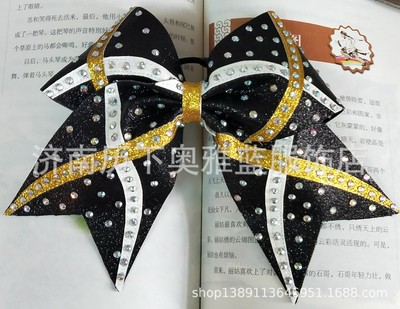 Professional custom]regular match Cheerleading Headdress bow Group show Recess Jewelry yl201883