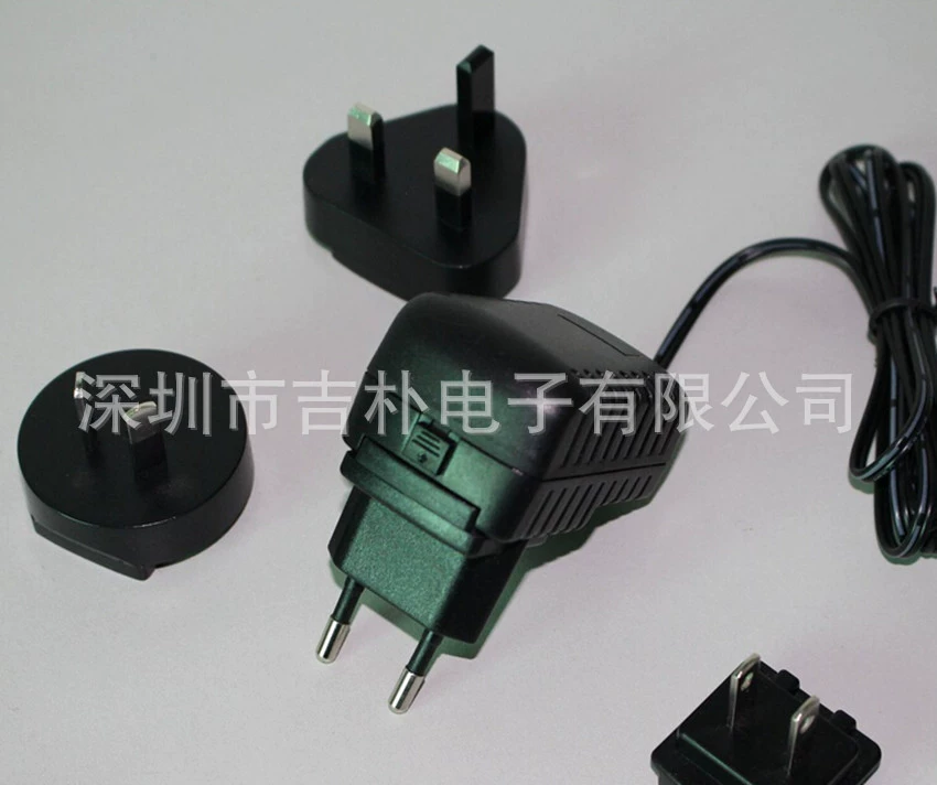 Блок питания с interchangeable 5V2A конвертирующим штекером, питание для LED-ламп, адаптеры UK/US/EU/AU, IC-решение