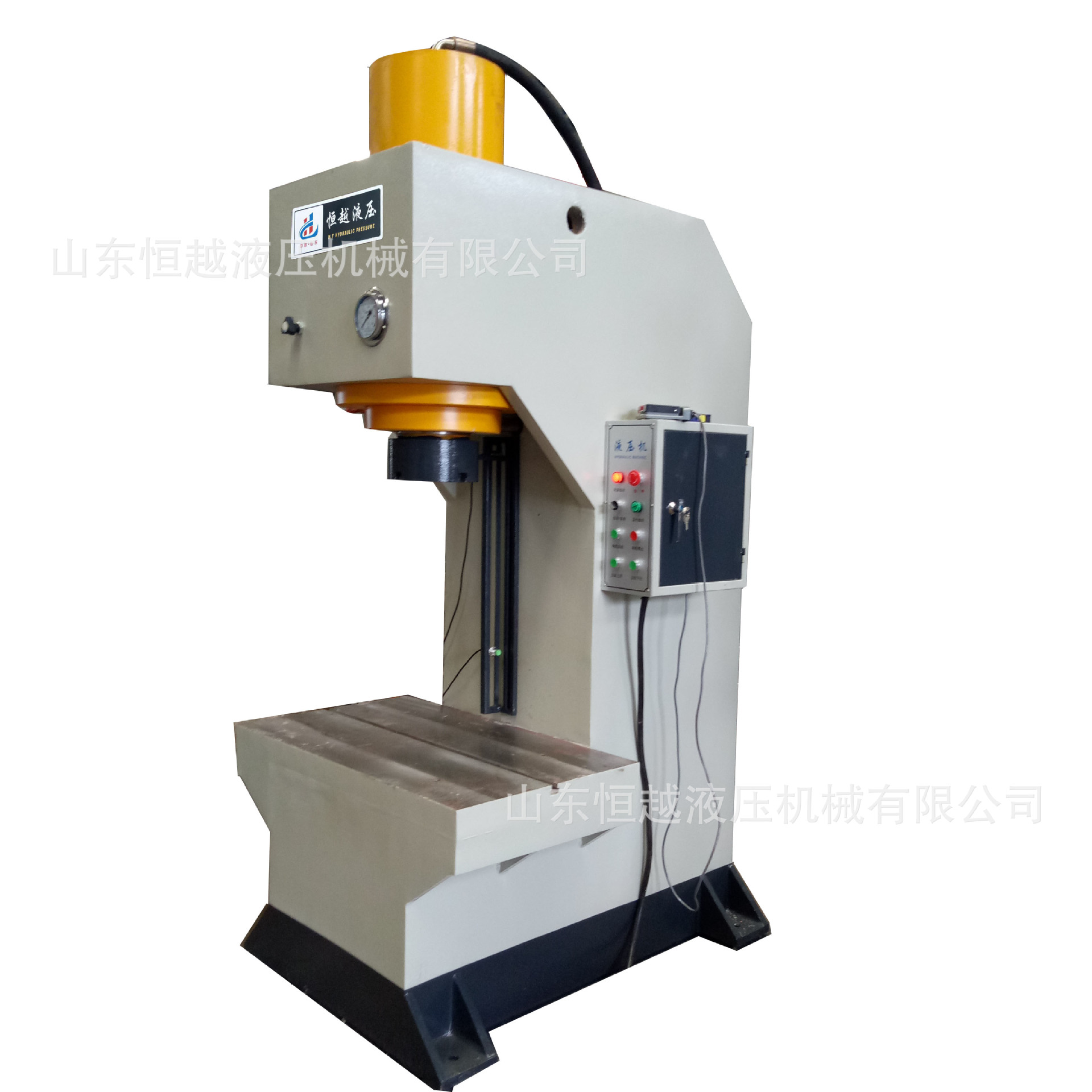 现货供应30吨小型单臂校直机  轴承压装成型单柱油压机