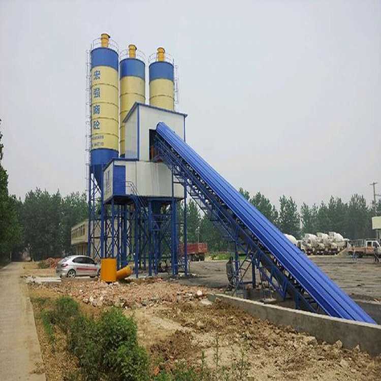 60方搅拌站设备【价格】hzs60水泥混凝土搅拌站 JS1000皮带搅拌机