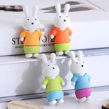 批發新款可愛小兔子橡皮兒童學生文具獎品禮物創意卡通韓版橡皮擦