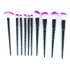 Diamond brush, foundation, plastic spiral, handle, unicorn, mermaid