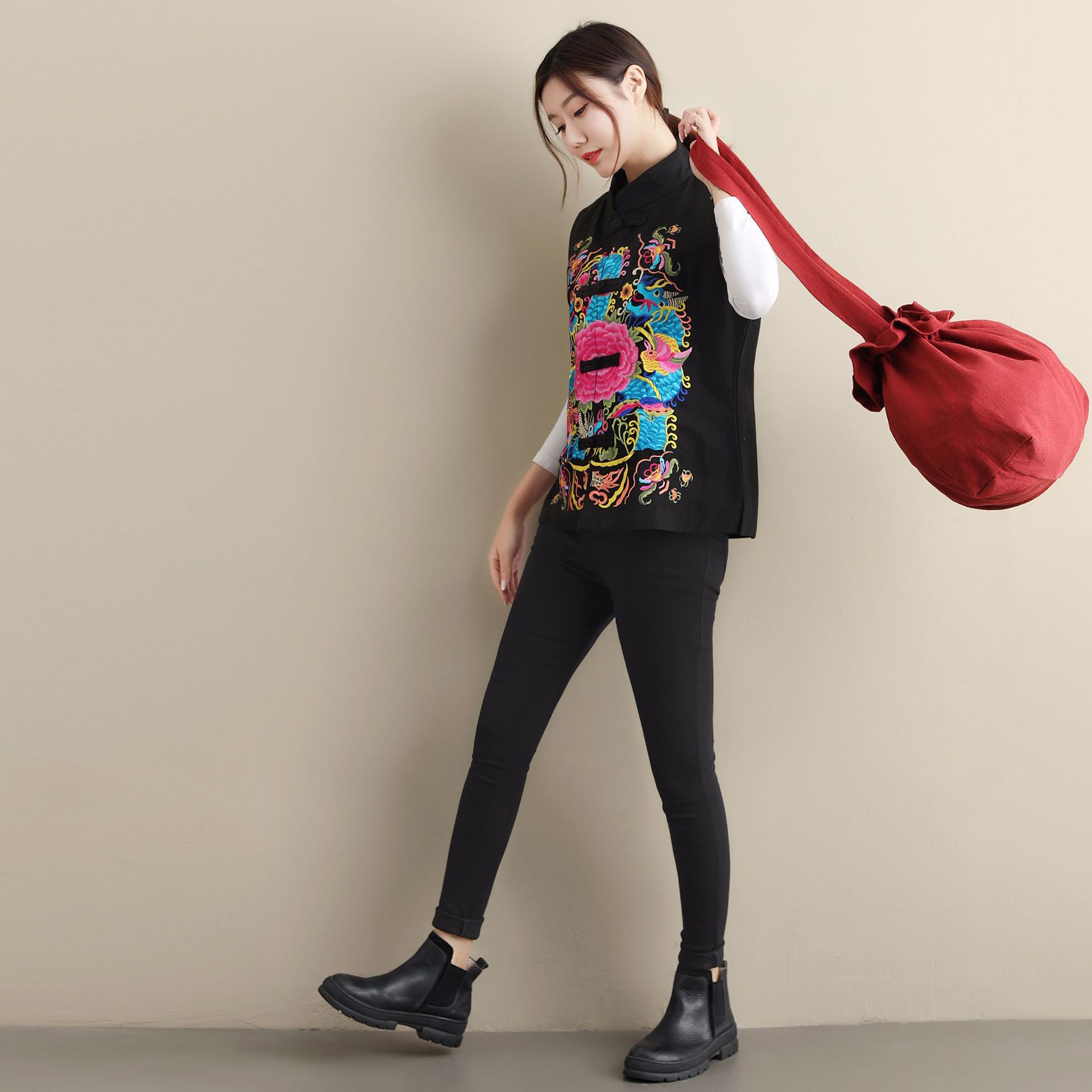 Gilet femme en Chanvre - Ref 3317941 Image 37