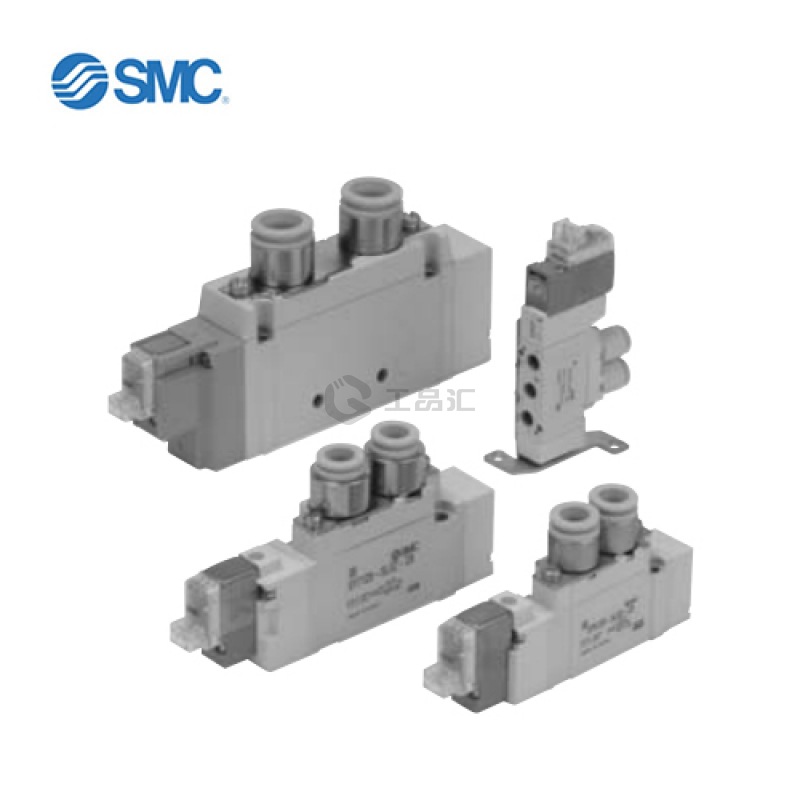 SMC 5通电磁阀；SY7420-5DZ-02