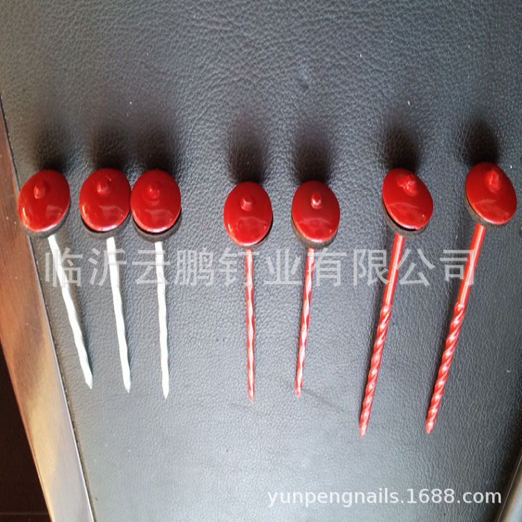 伞状镀锌瓦楞钉 螺旋杆或光杆 规格 2.5寸XBWG9   2.5"XBWG10