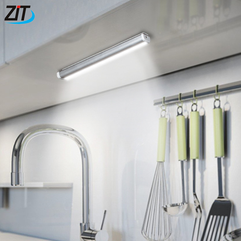 亚马逊爆款遥控橱柜灯led柜底灯家用感应灯免安装智能无线小夜灯