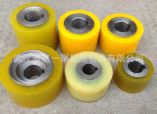 供应武汉生产加工各种包胶辊、包胶轮、聚氨酯包胶产品