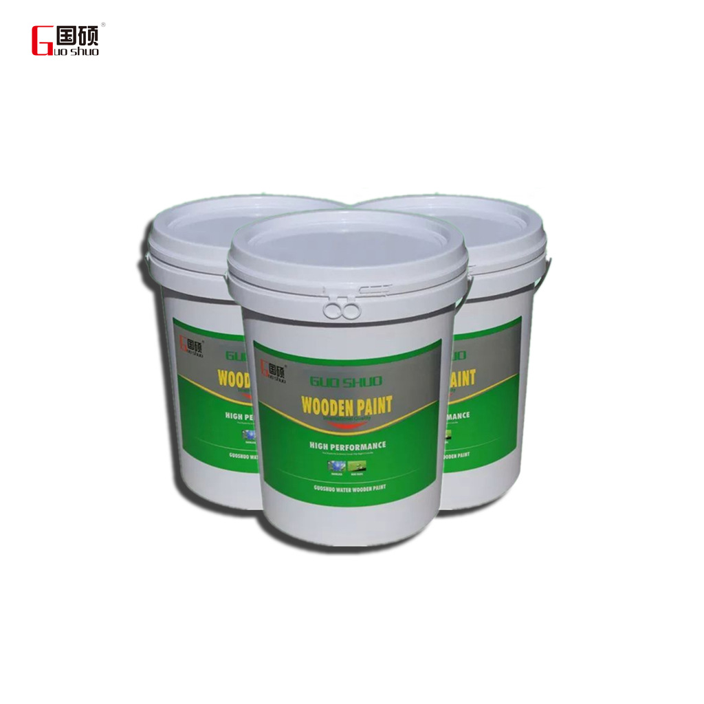国硕水性家具漆展柜木漆家具木器漆翻新修补漆水性漆家具漆