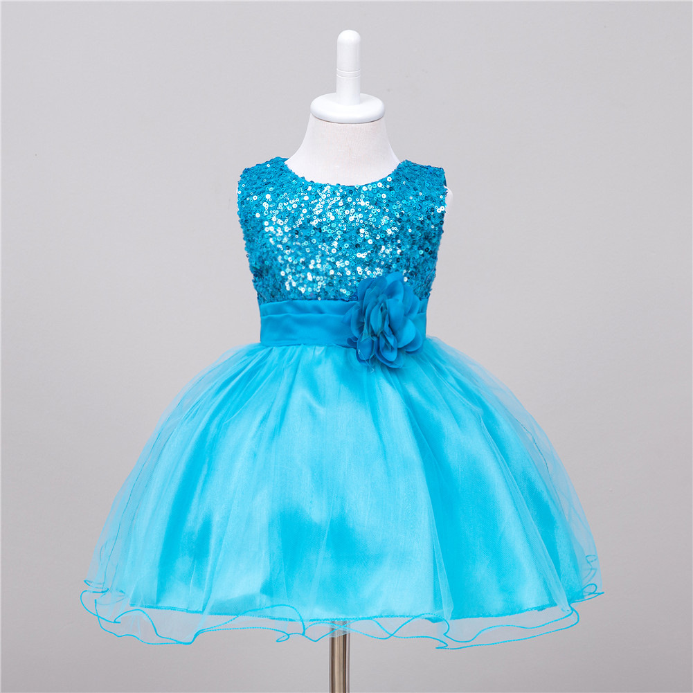 Enfants Chemise De Fille Robe Enfants Princesse Robe Pettiskirt Bébé Jupe De Soirée De Performance Robe Catwalk display picture 12