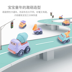 寶寶玩具慣性車工程車回力車益智兒童小汽車玩具車男孩女孩1-3歲