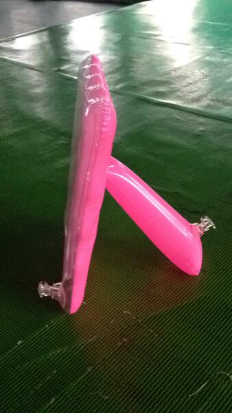 Inflatable beach photo frame PVC
