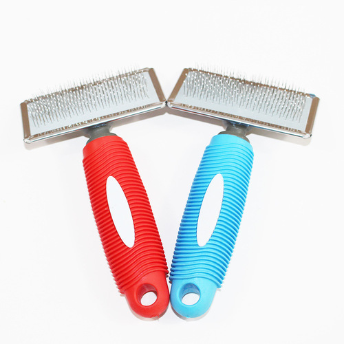 Dog grooming brush, soft brush, pet comb, depilation comb, pet products manufacturer wholesale street stall supply