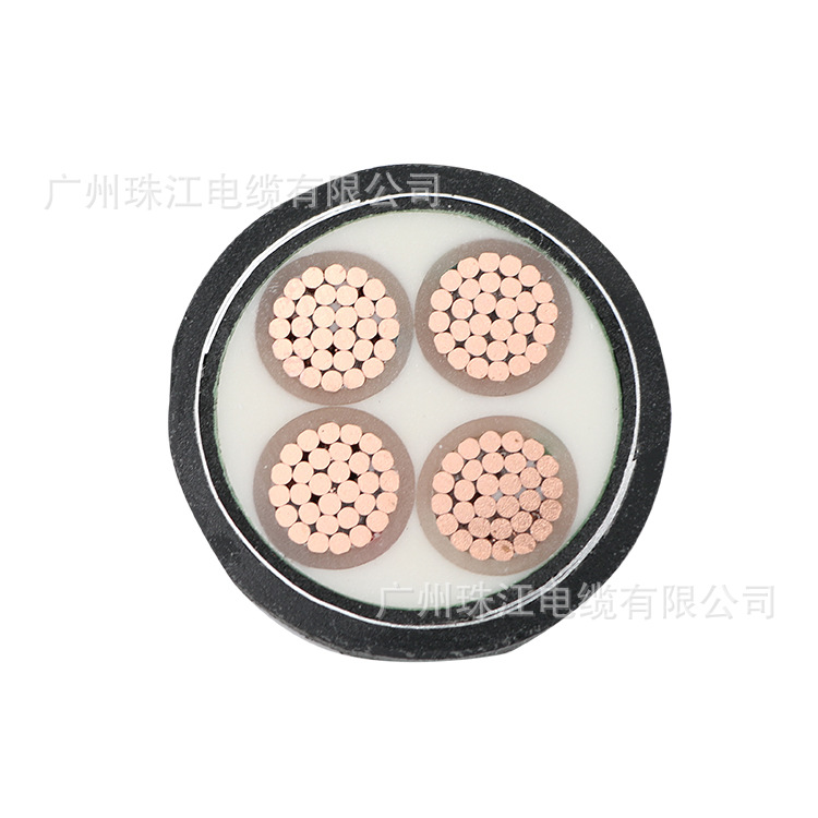 ZC-YJV22 4*150铜芯交联聚乙烯绝缘钢带铠装聚氯乙烯护套电力电缆