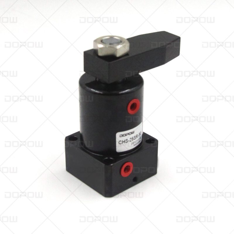 RS旋转油缸配管式旋转下压油缸CHS旋转液压油缸HSC油压台湾转角缸