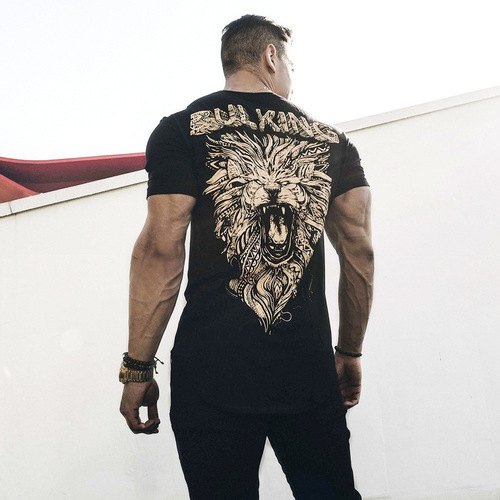  Muscle T-Shirt New Summer Fashion Sports Quick-Dry Fitness Training Short Sleeve Hot Sale
