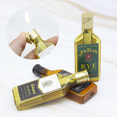 MG212 liquor bottle inflatable lighter, Balvenie Jack Daniel Jinbin electronic plastic lighter