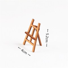 Dollhouse Easel, Simulated Home Decor, Dollhouse Accessories, Gallery Decoration Scene