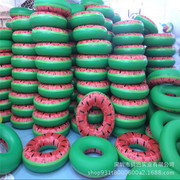 出口原单90cm  120cm猕猴桃柠檬西瓜水果泳圈厂家现货欢迎选购