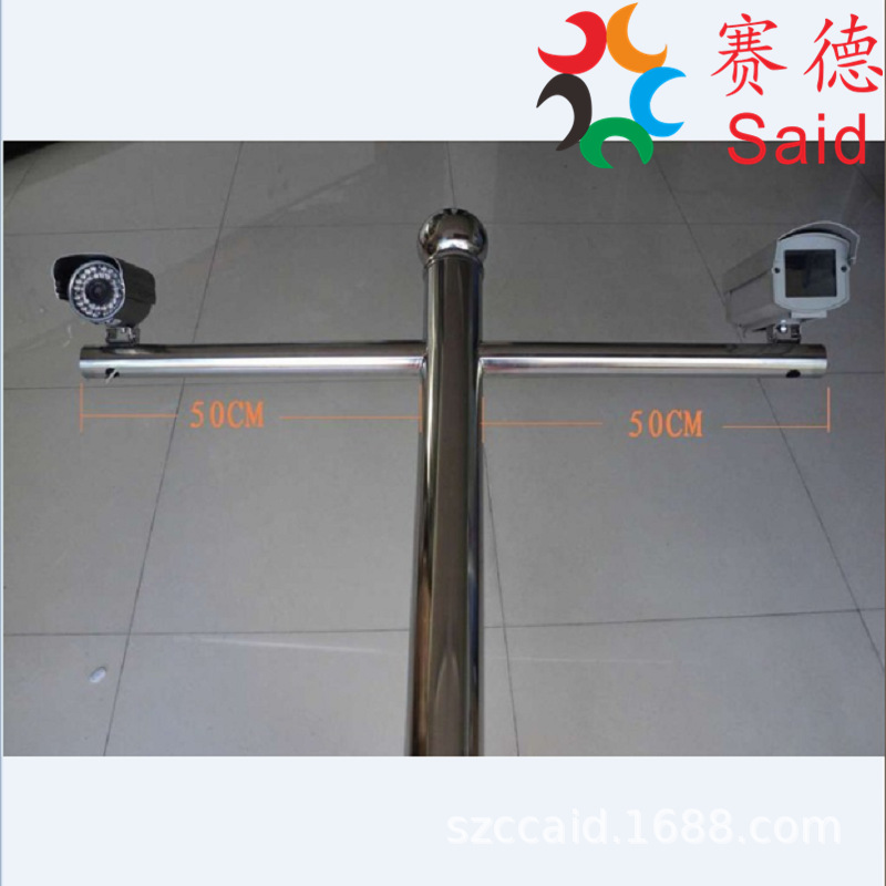 深圳立杆厂家 供应4米不锈钢监控立杆 小区监控立杆 可按要求定做