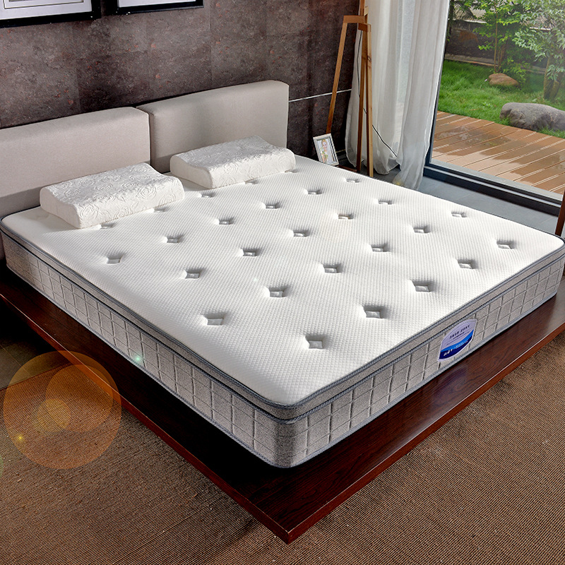 塑唯海马床垫1.5m1.8m2.2米 乳胶3E棕静音弹簧席梦思 软硬两用|ms