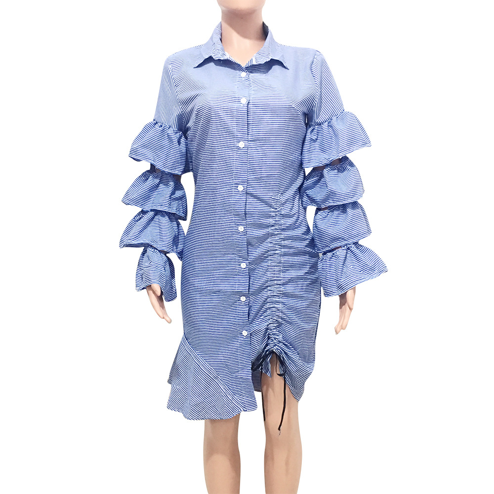 Robe femme en Chemise en tissu - Ref 3327421 Image 31