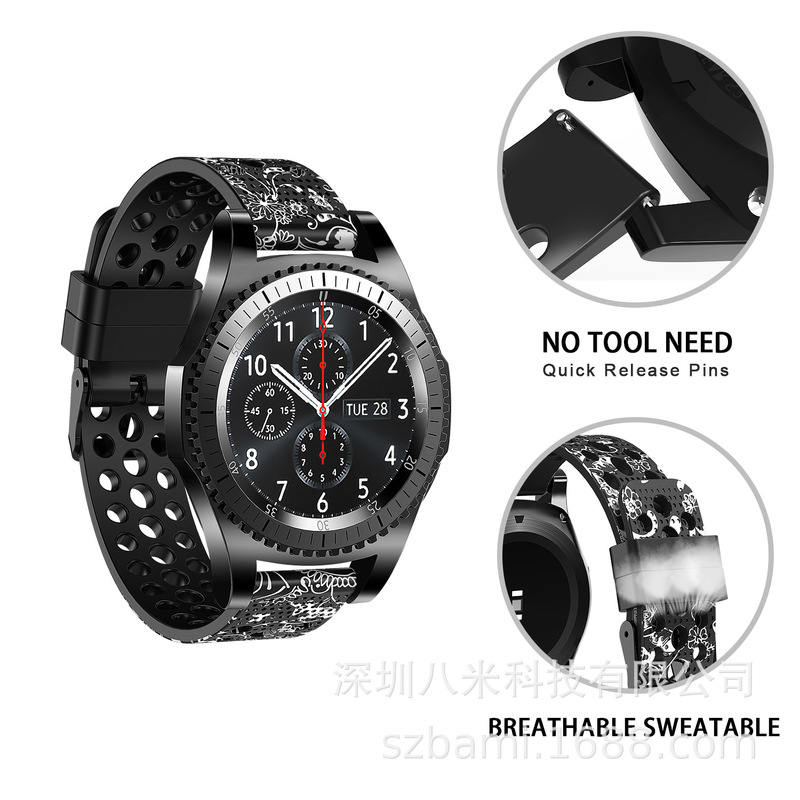 8 m suitable for Samsung Gear S3 Frontier/Classic strap Samsung gear s3 watch