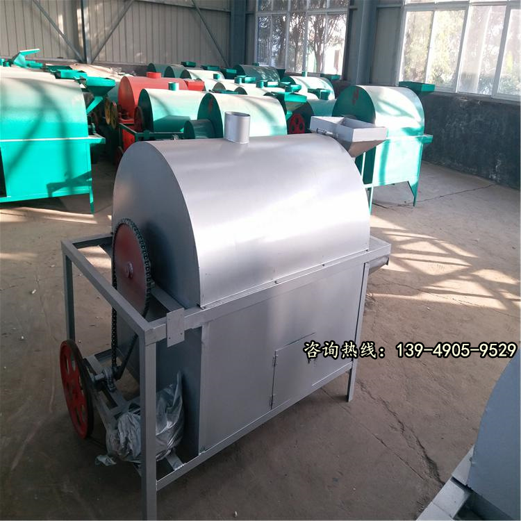 全自动榨油机炒锅 葵花籽花生炒料机 榨油配套炒籽机