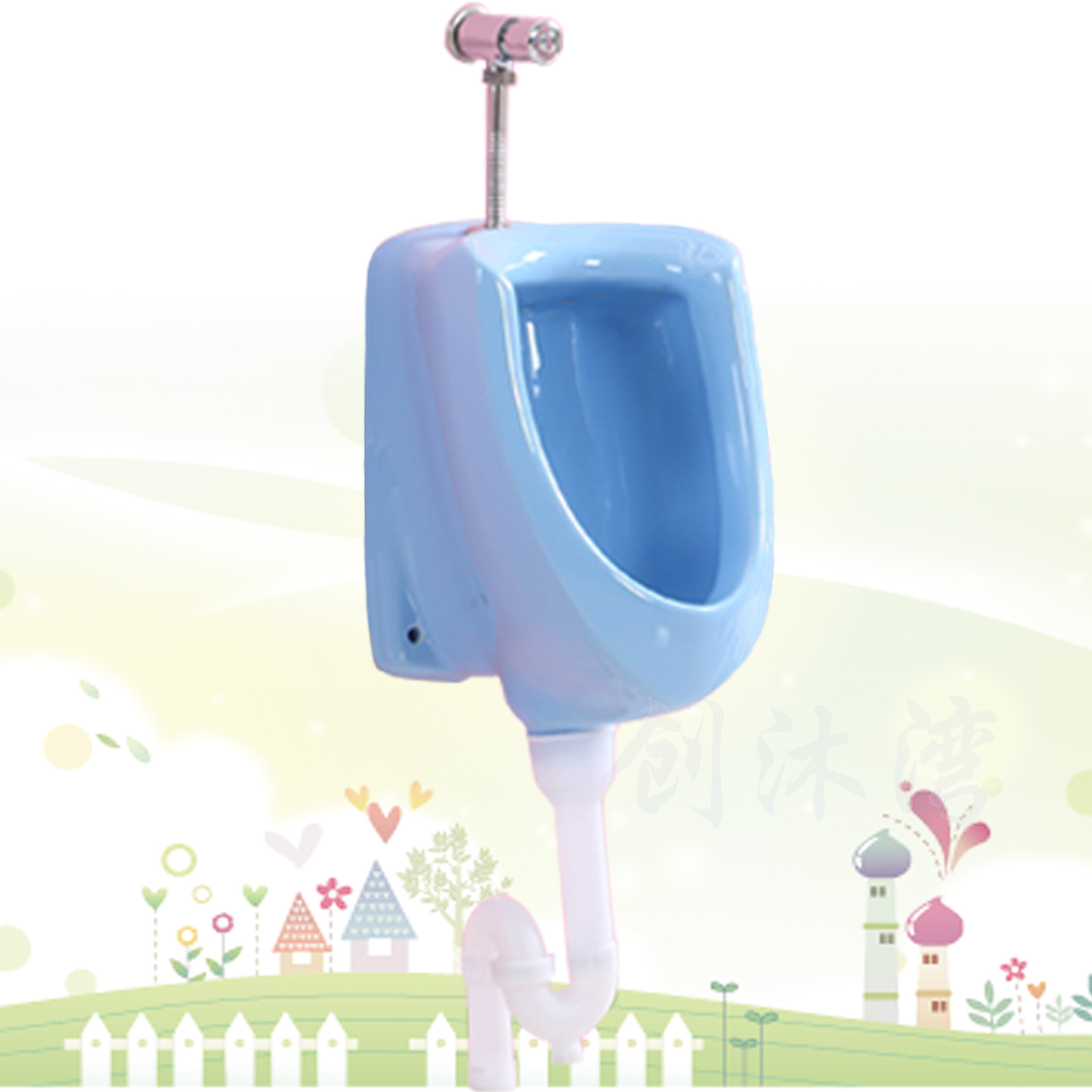 Niños de jardín de infantes Niño orinal montado en la pared orinal de cerámica orinal de pie orinal niño orinal