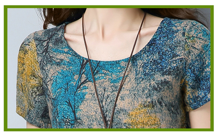 Costume femme en Coton et lin - Ref 3334207 Image 7