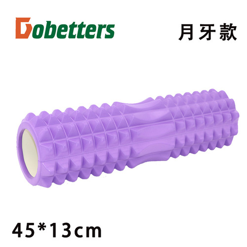 45*14 crescent model hollow yoga column relaxation column foam shaft balance stick yoga pilates manufacturer wholesale