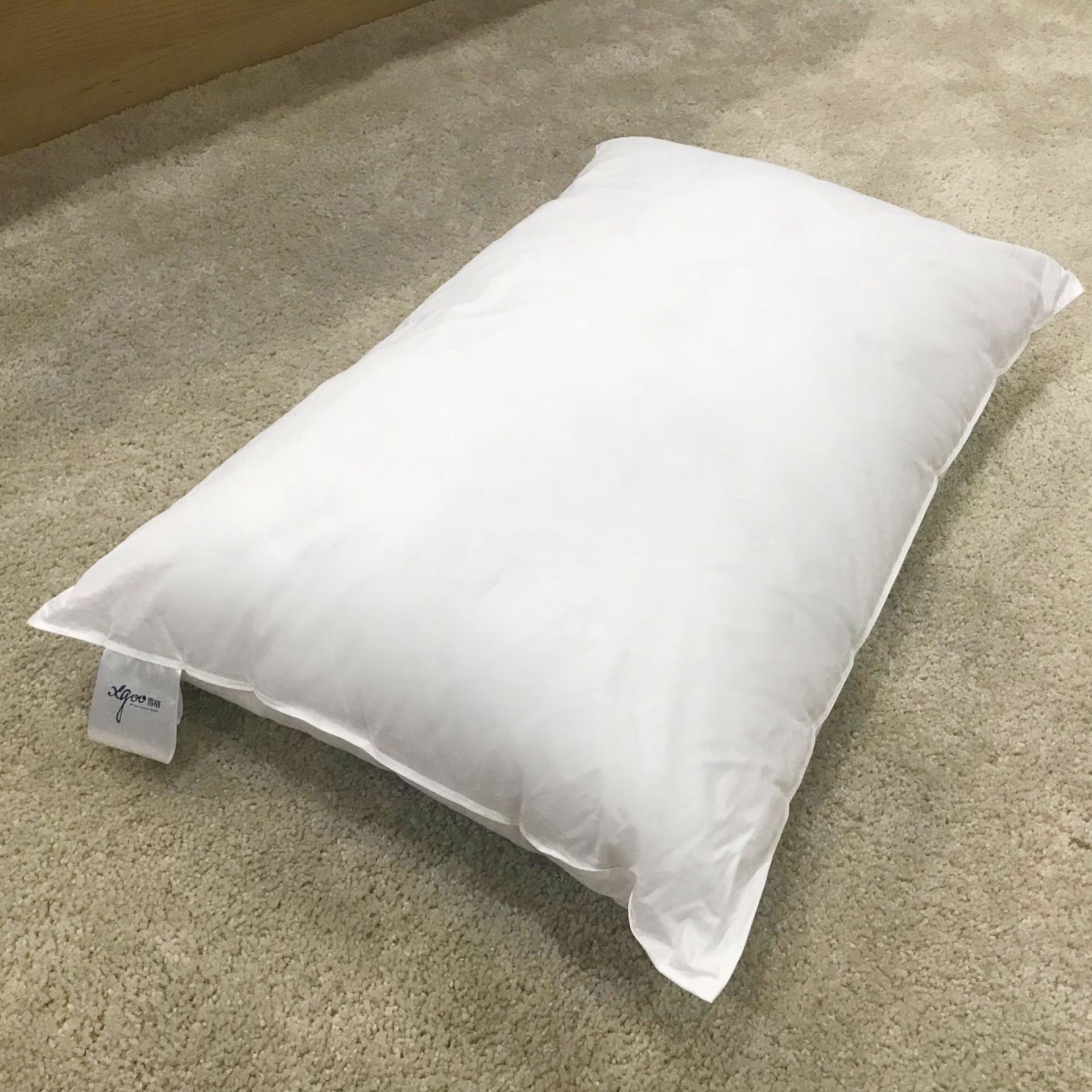 雪格全棉枕芯 枕头化纤枕 酒店宾馆学生单人舒适枕头 厂家直销|ms