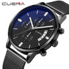 Universal quartz waterproof watch stainless steel, simple and elegant design, wholesale