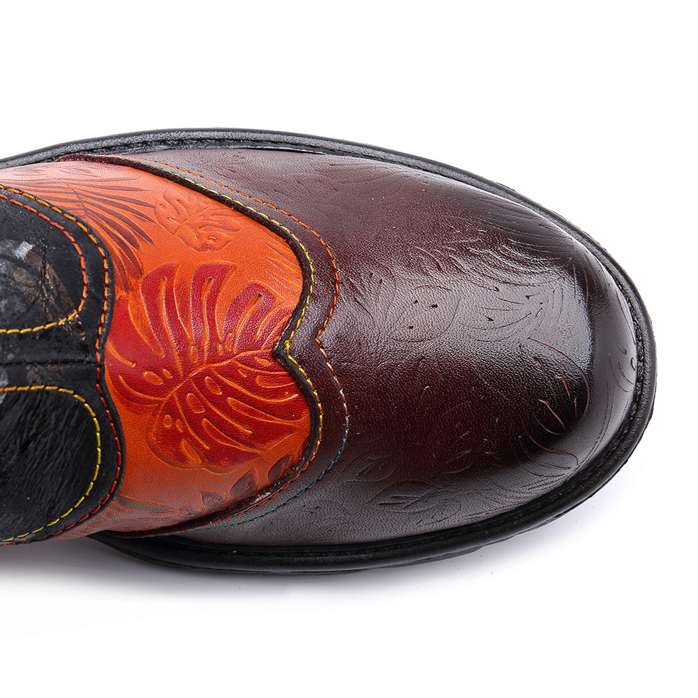 Bottes femme en En cuir - Ref 3354861 Image 23