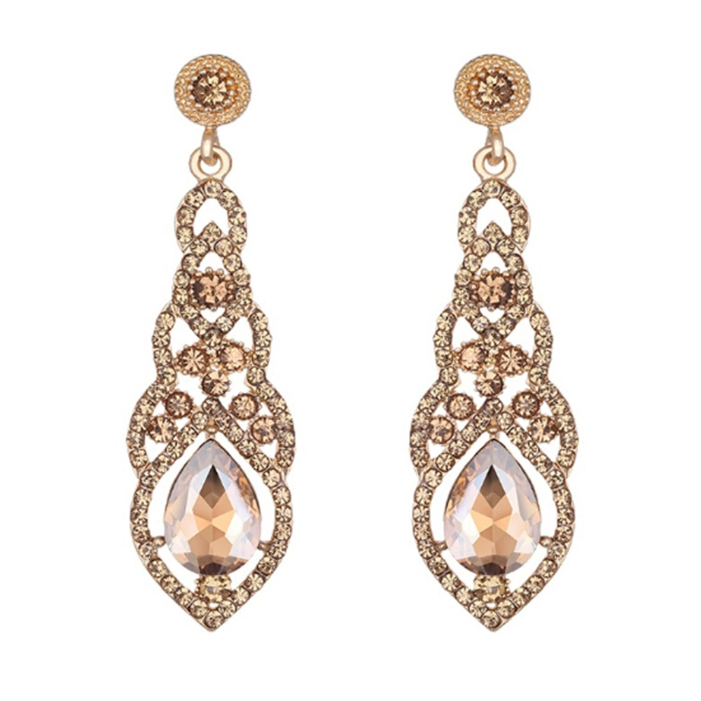 Модные серьги, европейский стиль, с камнем, Aliexpress, ebay