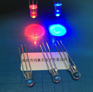 5mm��ꖼt�{�pɫ͸���۹�׃ɫָʾֱ��LEDָʾ����l����O�ܸ���