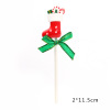 Factory direct selling Christmas cake decoration Christmas accessories Cartoon Creative Christmas Baking Party Cake Account