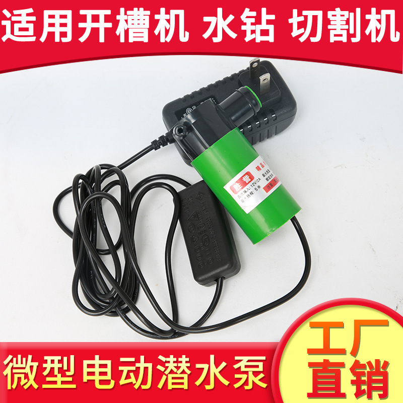 Factory Direct supply 12v miniature water pump 5 m small water pump slotting machine rhinestone cutting machine drilling machine dedicated for diving