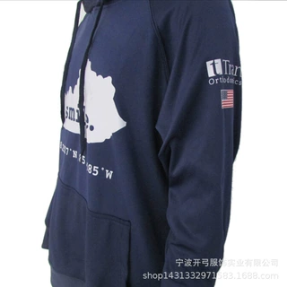 卫衣定制加工 跨境 Ebay 速卖通 全涤摇粒绒连帽卫衣  印刷定制