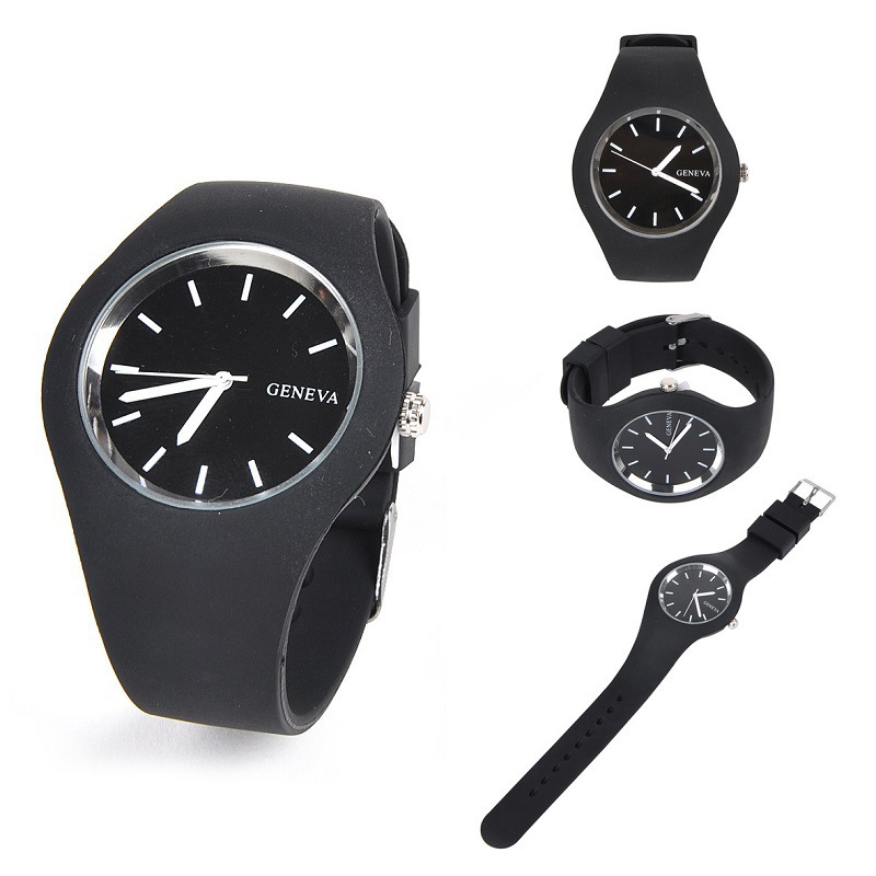 Simple Style Solid Color Buckle Quartz Kids Watches display picture 1