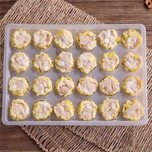 Student breakfast Cantonese morning tea snacks dry steamed siomai frozen food 24 packs wholesale