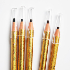 Hengsi Golden 1818 Thread-Lined Eyebrow Pencil for Beginners—Long-Lasting, Fade-Resistant, Perfect for Straight Brow Designs and Professional Makeup Artists