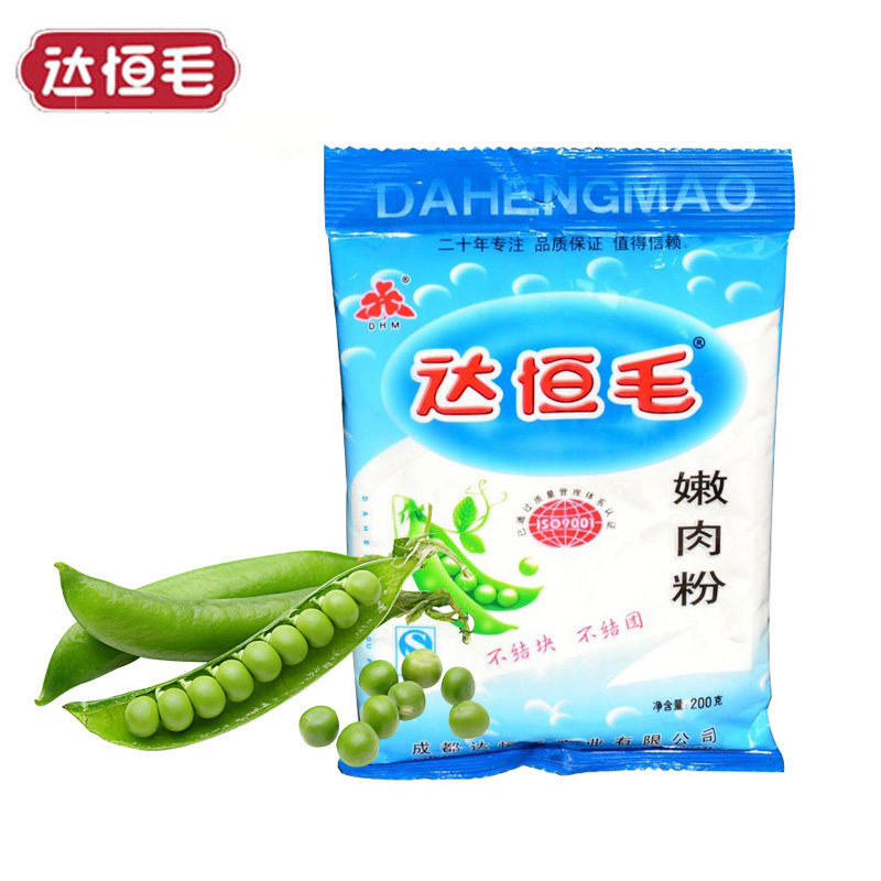 达恒毛嫩肉粉200g 四川成都特产嫩肉粉调味品淀粉豌豆粉批发