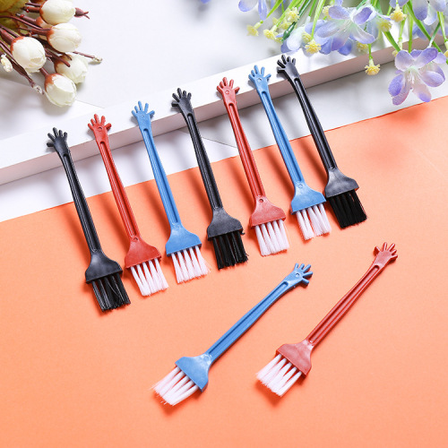 Factory wholesale plastic handle electric mosquito swatter cleaning brush mosquito killer lamp dust removal brush nylon brush food accessories