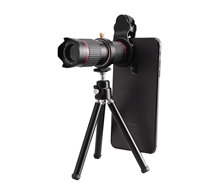 手机镜头4k高清望远镜15倍 高清长焦镜头 双调无暗角外置手机镜头