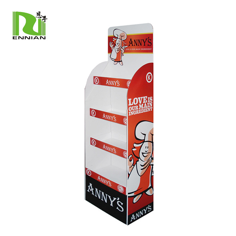 Factory Direct quality paper display rack decoration toy snack coffee supermarket vertical paper shelf