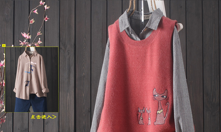 Gilet femme AUTHENTIQUE en Coton - Ref 3316859 Image 9