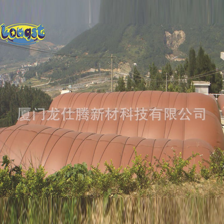 农村沼气设备沼气池养殖场 环保红泥软体可折叠移动储存袋可定制