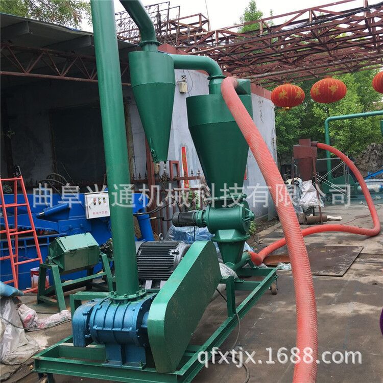 风力自吸式粉料装罐输送机 50吨玉米装车用气力上料机